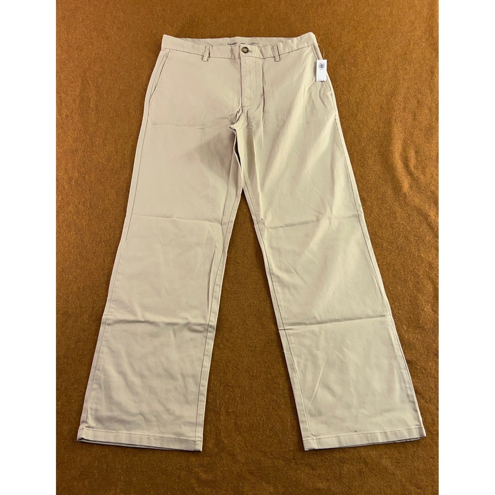 Old Navy Mens 34x34 Tan Ultimate Straight Chino Pants NWT